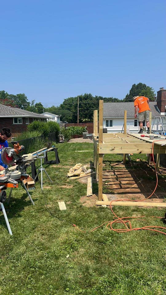 Gallery photos for Youngstown Backyard Makeover with Custom Pool Deck: Image #4