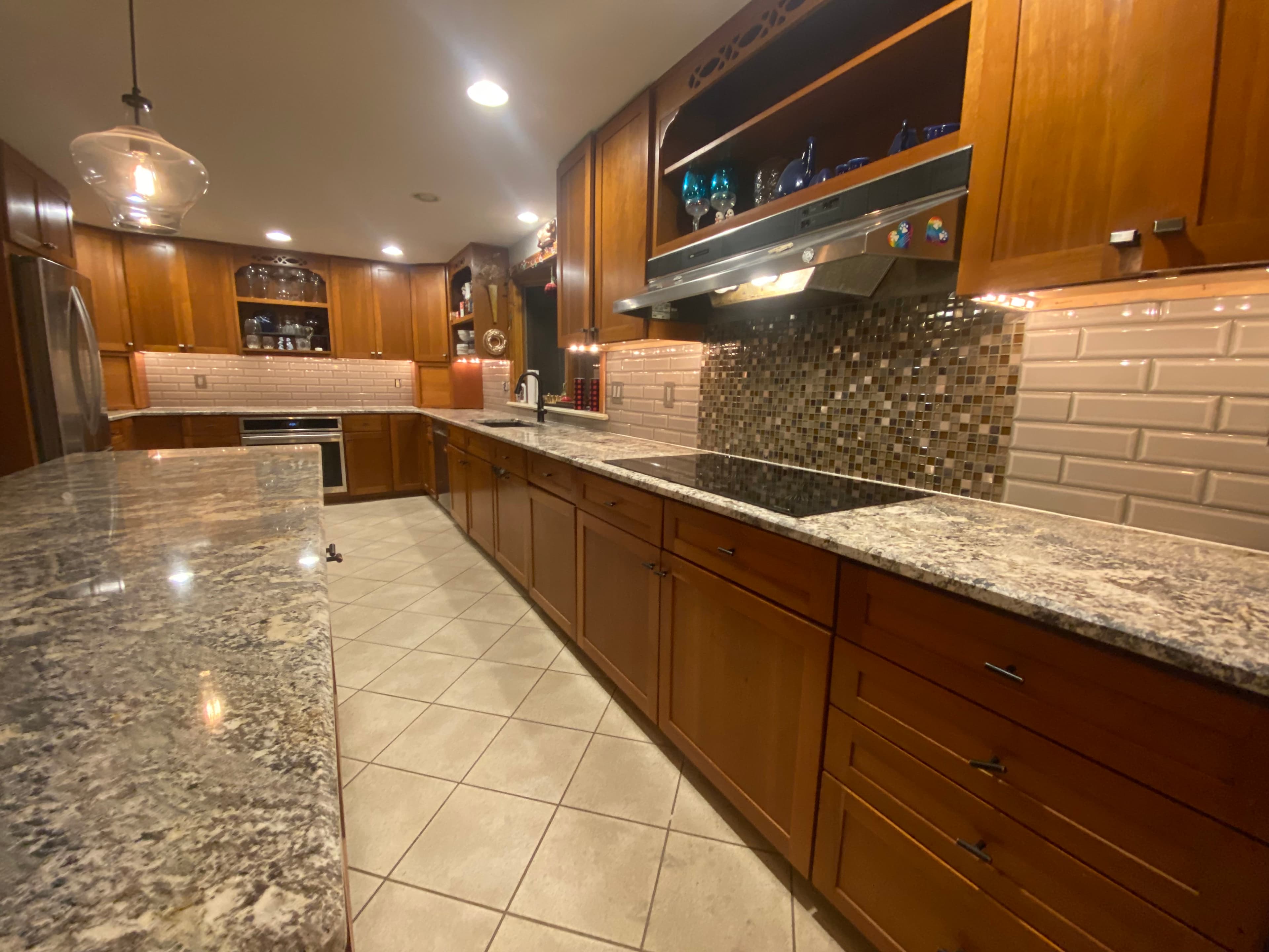 Project New Backsplash Installation in Grand Island Kitchen image
