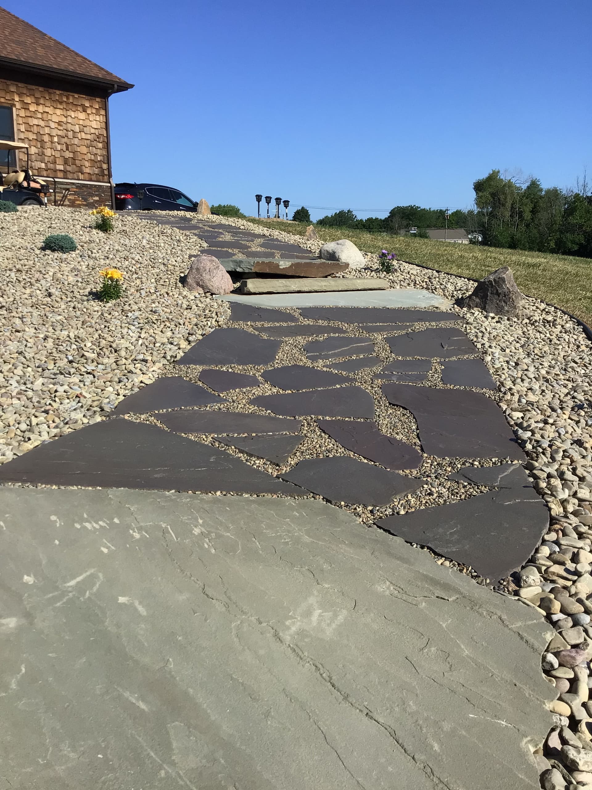 Gallery photos for Stunning Outdoor Spaces with Flagstone and Custom Landscaping: Image #4