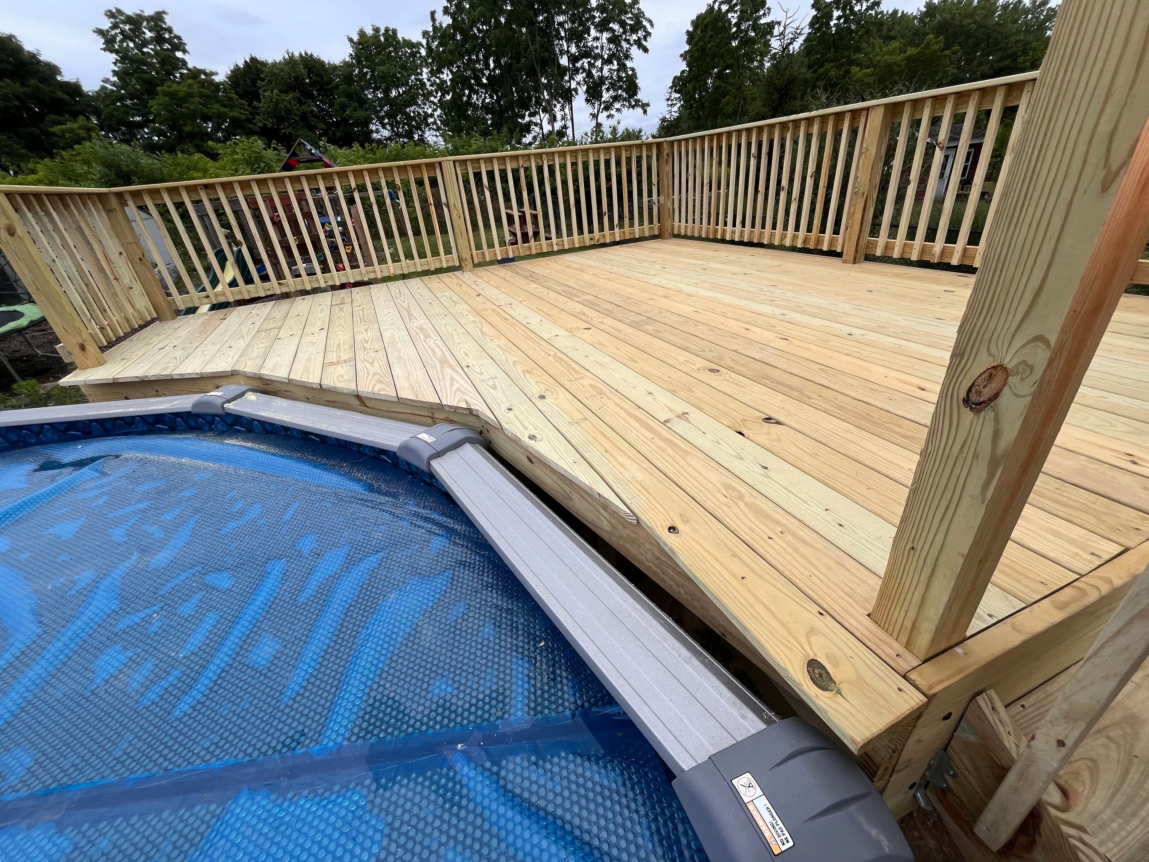 Project Youngstown Backyard Makeover with Custom Pool Deck image