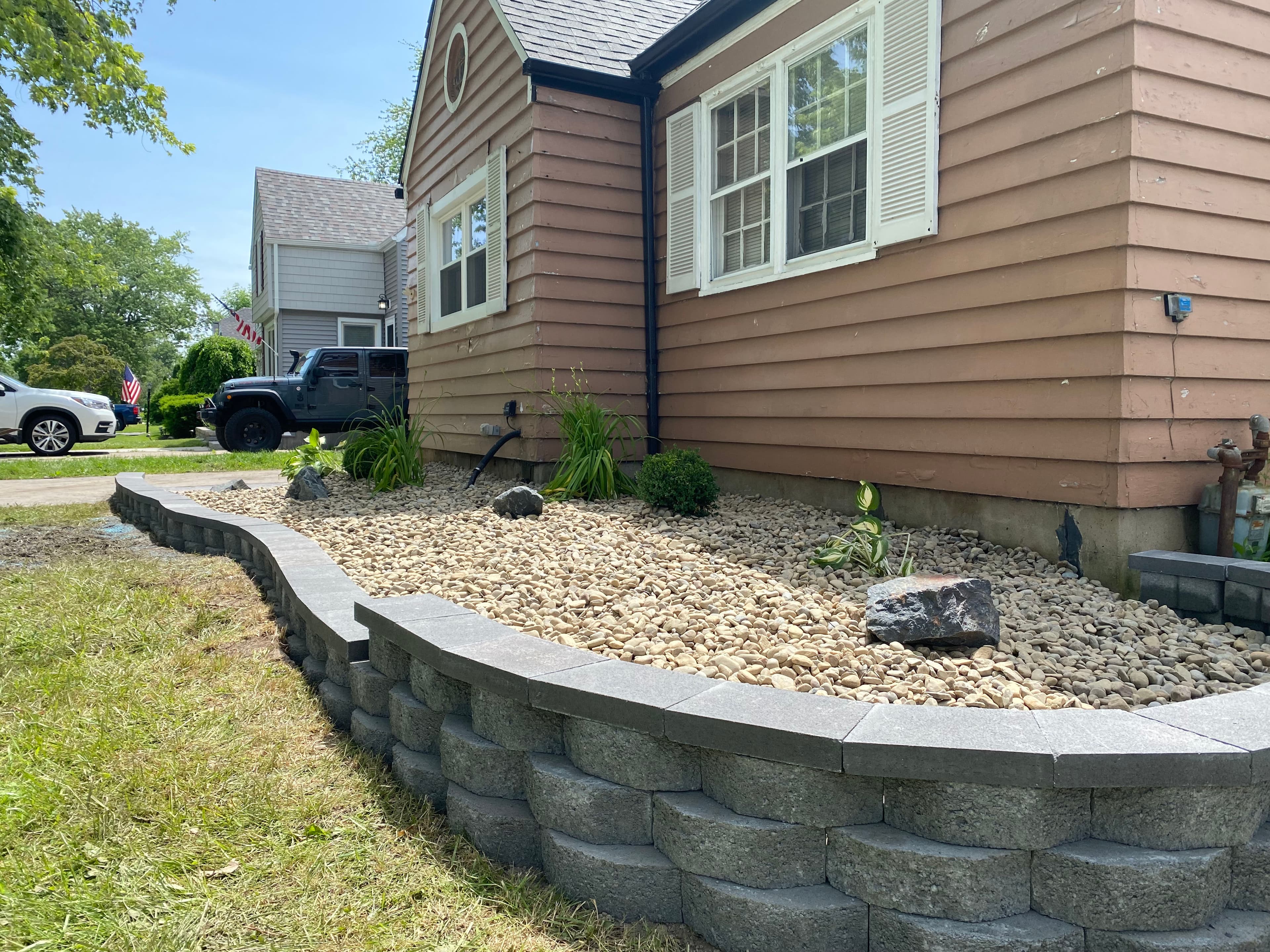 Project Stylish Front Yard Renovation in Grand Island image