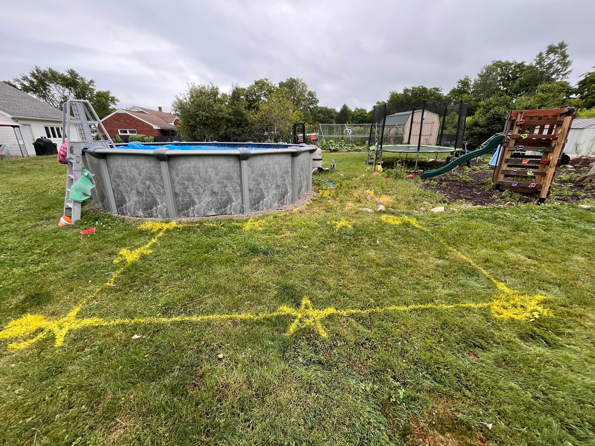 Gallery photos for Youngstown Backyard Makeover with Custom Pool Deck: Image #5