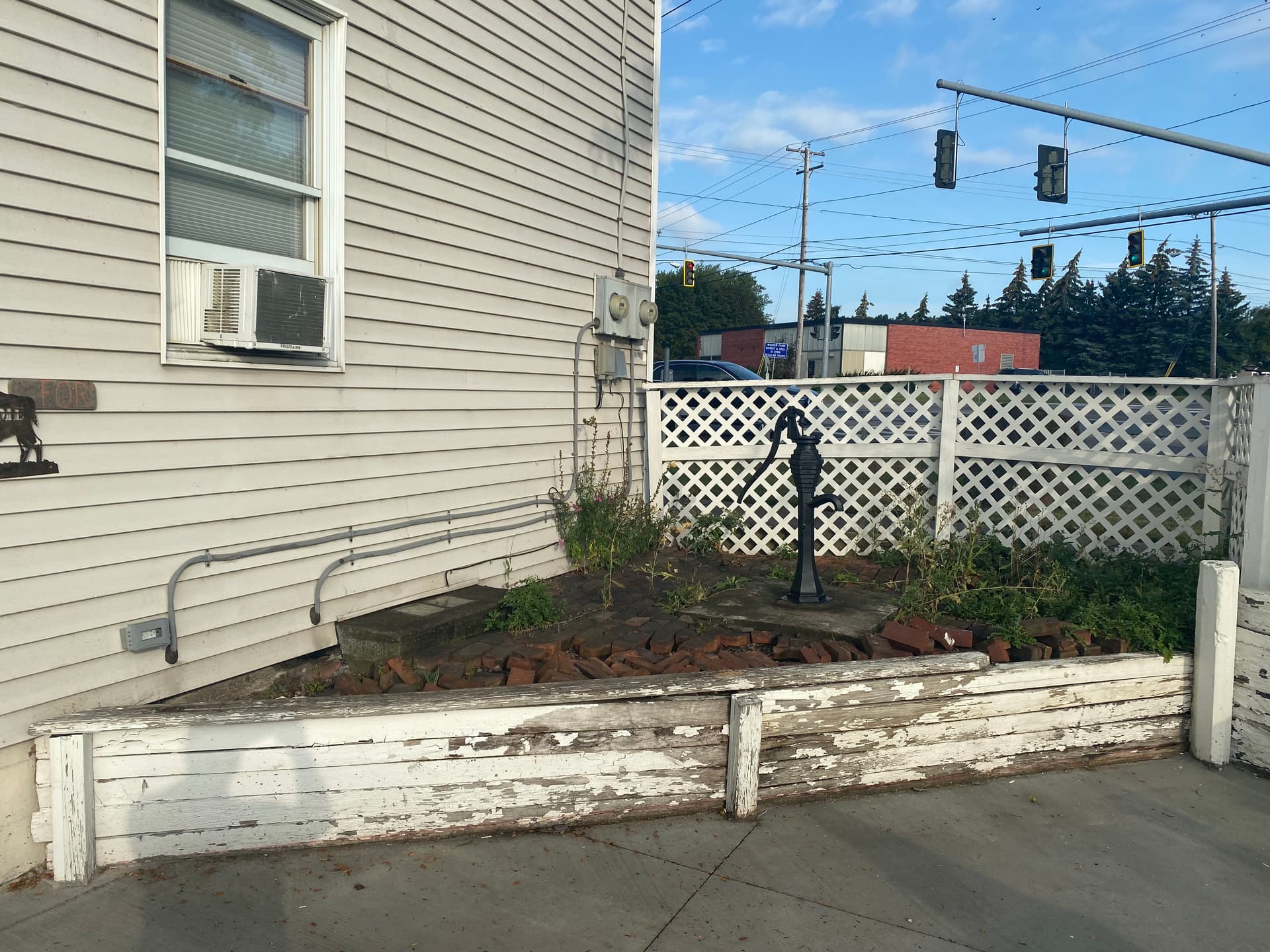 Durable Stone Features Replace Old Wooden Elements